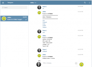 Monitoring Mikrotik dengan Bot Telegram Interaktif tanpa Pemograman PHP