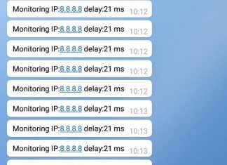 Monitoring ketika Ping Delay Menggunakan Bot Telegram ping-delay-mikrotik-ping