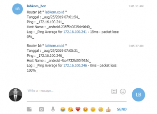 Monitoring Client DHCP Lease dengan Netwatch dan Bot Telegram