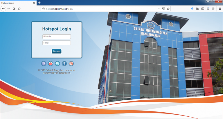 Download Login Page Hotspot Mikrotik Thema Kampus | Labkomcoid