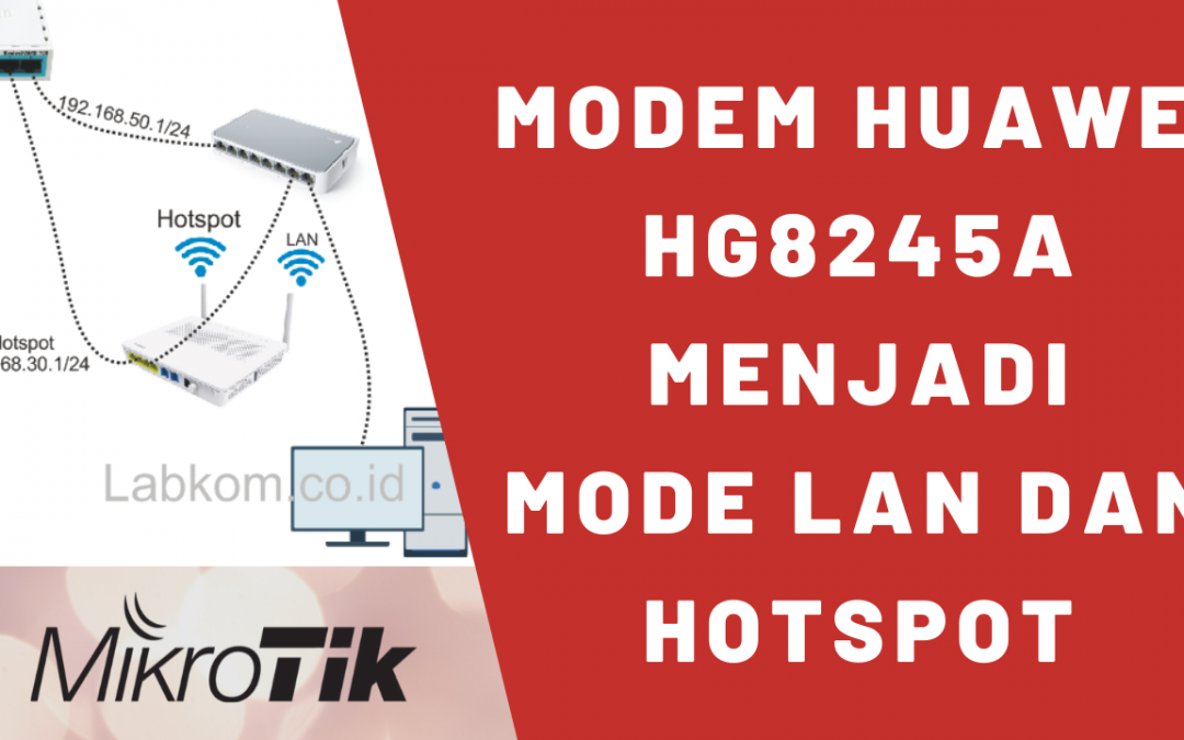 Mengaktifkan SSID di Modem Huawei HG8245A Sebagai Hotspot dan LAN