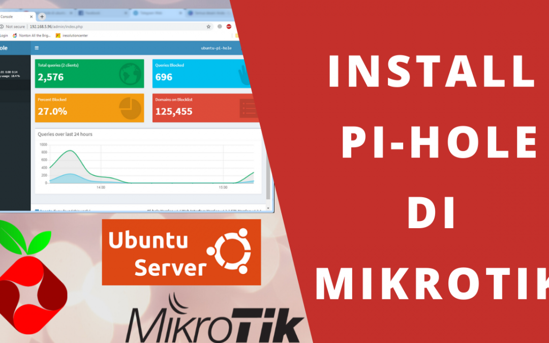 Cara Install Pi-Hole di Ubuntu Server VirtualBox pada Jaringan Mikrotik