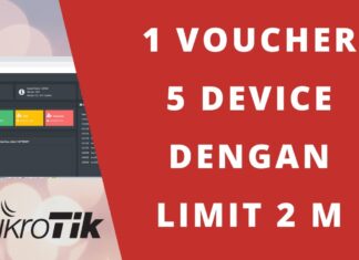 Membuat Profile Hotspot dengan Share User 5 Device