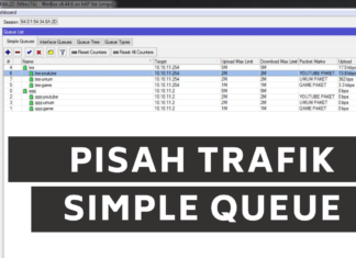 PISAH TRAFIK GAME, YOUTUBE DAN UMUM CLIENT PPPoE