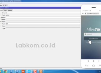 Cara Mengganti Password User Hotspot di Login Page
