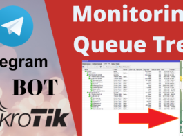 Script Monitoring Pemakaian Internet Download/Upload di Queue Tree