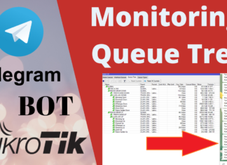 Script Monitoring Pemakaian Internet Download/Upload di Queue Tree