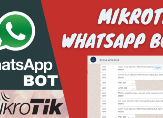 Monitoring PPPoE Mikrotik dengan Menggunakan BOT Whatsappp