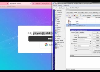 Login Hotspot dengan Akun Google