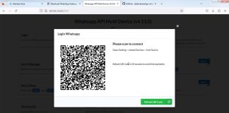 Membuat WhatsApp Gateway untuk Monitoring Mikrotik – UPDATE
